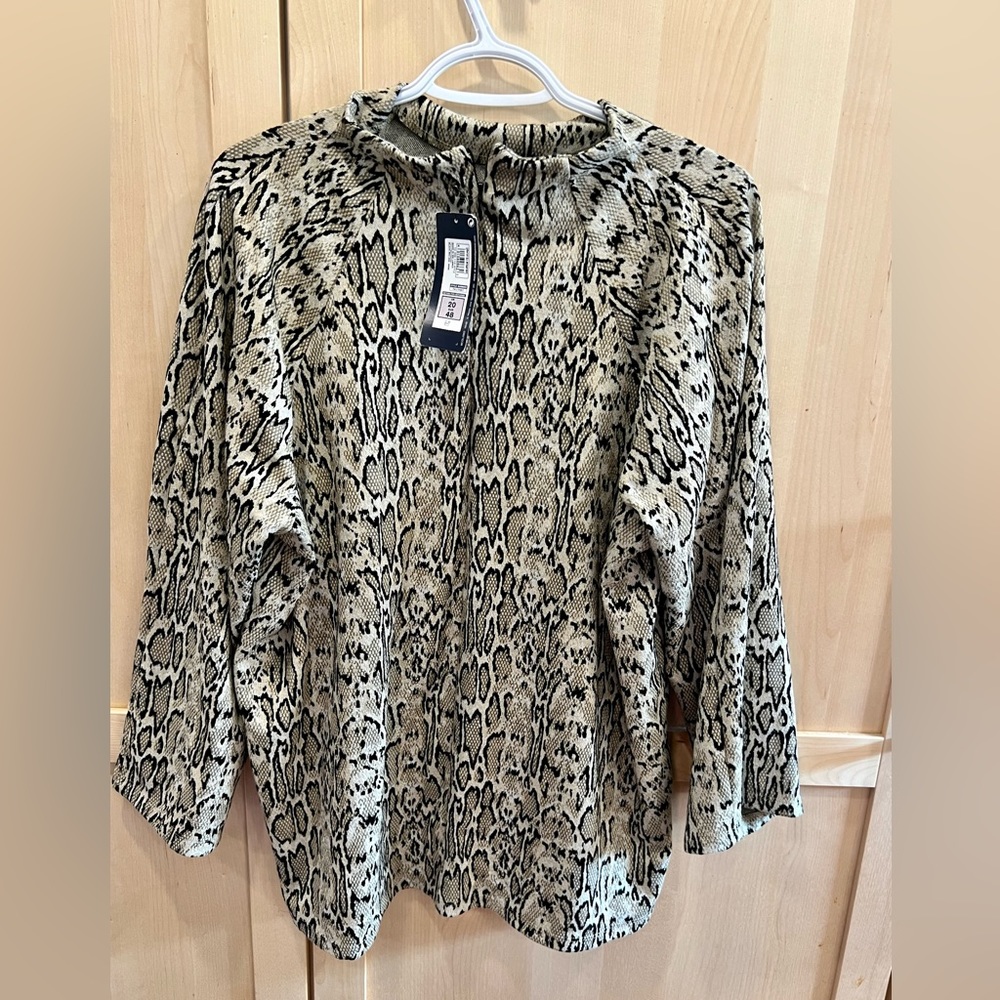 Animal Print Top